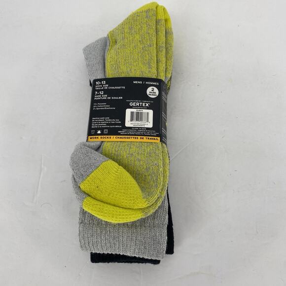 Densley and Co Workwear Cotton Blend Work Socks 2 Pair Men's Size 10-13 - Picture 2 of 4